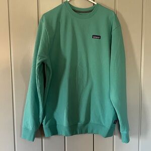 Patagonia Men's Teal Uprisal Crew Sweatshirt XL Vintage